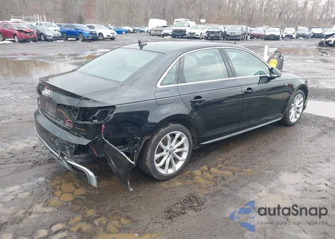 2019 Audi A4 45 Premium from USA, damaged, VIN WAUDNAF41KA026524